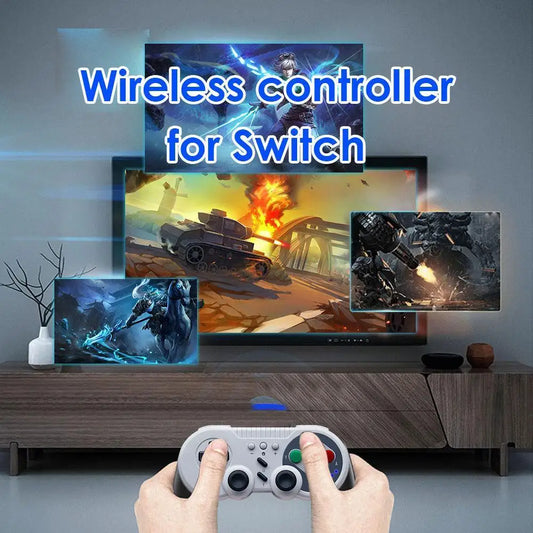 5-1PCS for Nintendo Switch Gamepad Wireless Game Controller Retro Game Console Mini Video Game Player Gamepad Controller for PC