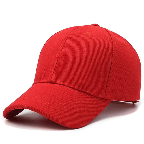Unisex Cap Casual Plain Baseball Cap Adjustable Snapback Hats For