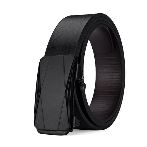 Fashion Business Men'S Belt Genuine Luxury Brand Belt Automatic Buckle