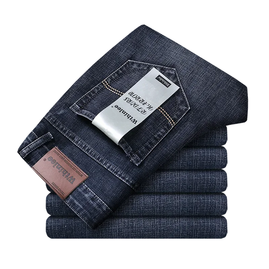 Wthinlee New Business Men's Jeans Casual Straight Stretch Fashion
