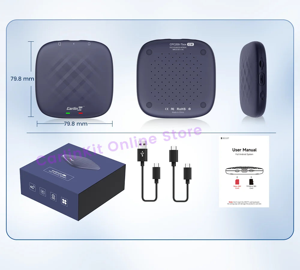 Carlinkit Plus Box Android 13 CarPlay Android Auto Wireless Android Tv Box Carlinkit Pro Support Netfilx Youtube IPTV