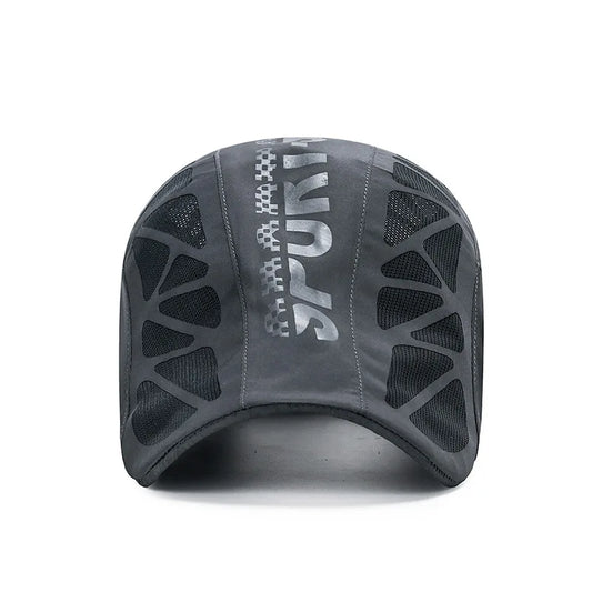 Summer New Sport Alphabet Forward Hat Men's Breathable Mesh Shade