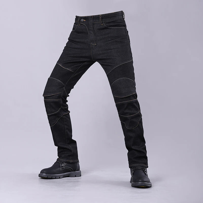 Motorcycle Riding Jeans Men Outdoor Moto Jeans Protective Knee Hip