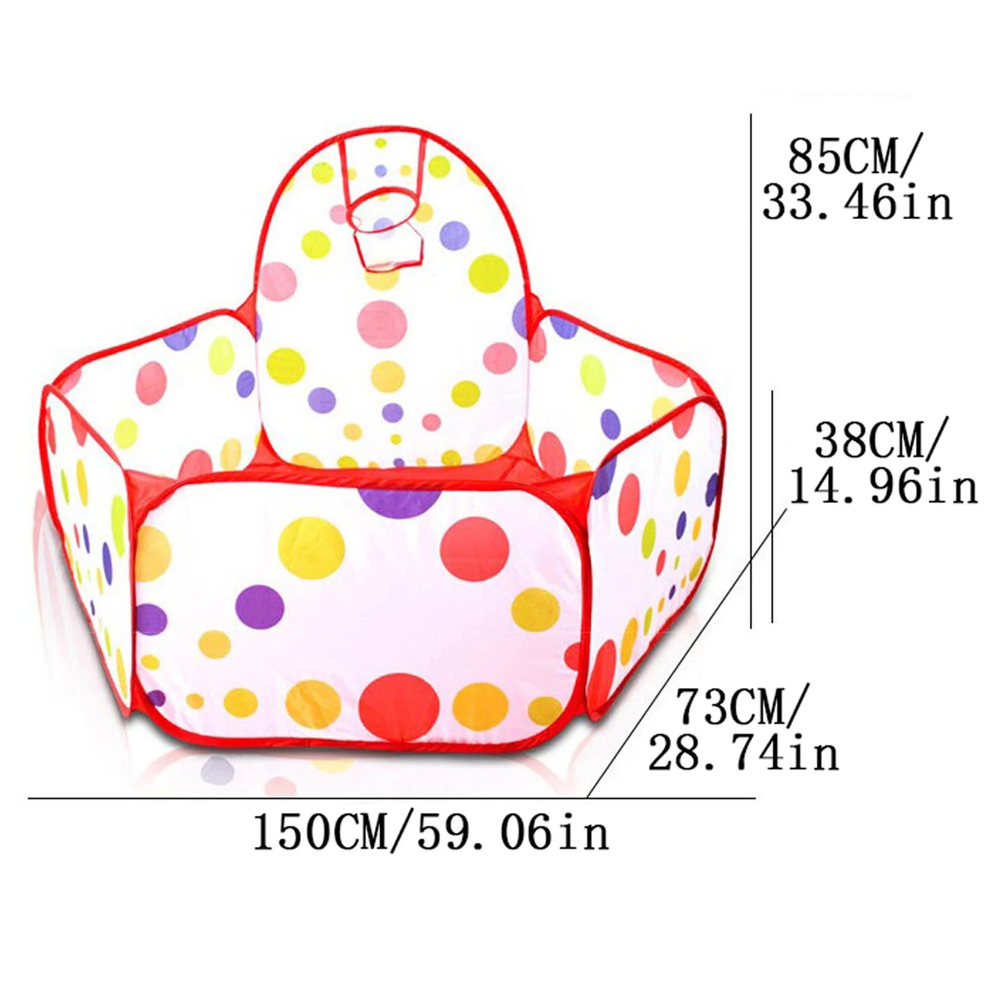0.9M, 1M, 1.2M, 1.5M, Foldable Baby Ocean Ball Pool, Children'S Tent Game Pool, Baby And Child Pitcher Pool