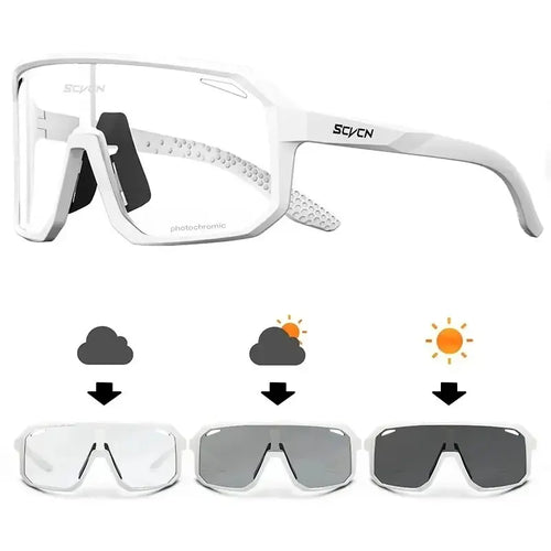 Cycling Glasses Photochromic Sunglasses Men Women Mountain Bike Road