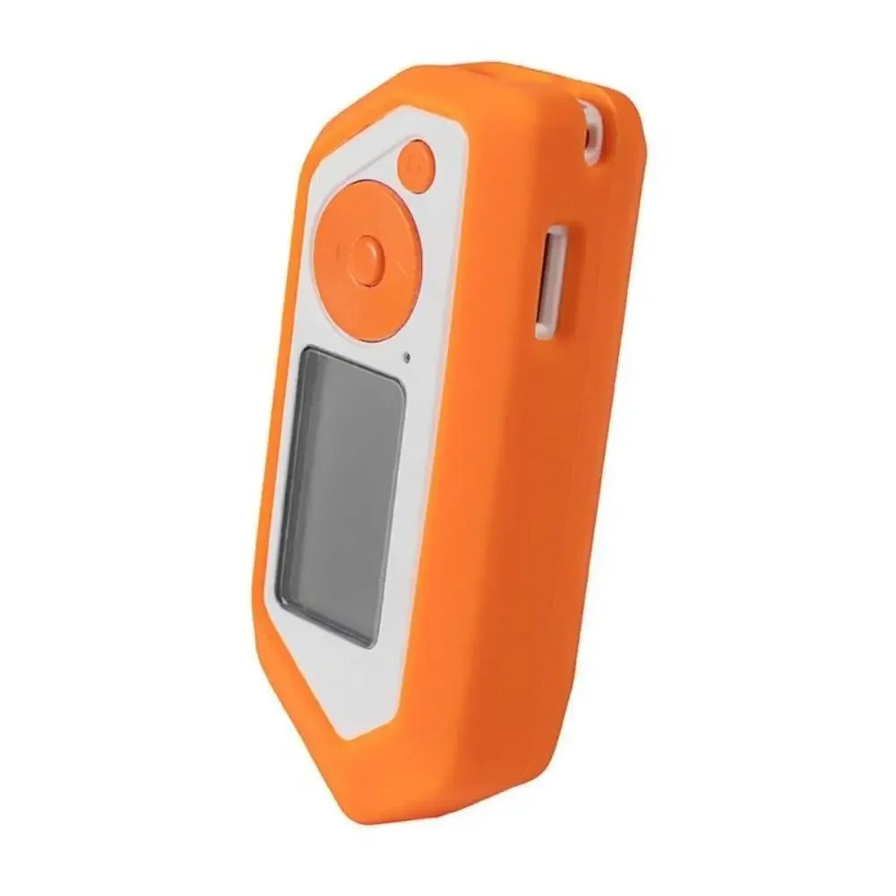 1PC White/Orange Anti-slip Silicone Case For Flipper Zero Game Console Protective Cover For Kids Game Accessories