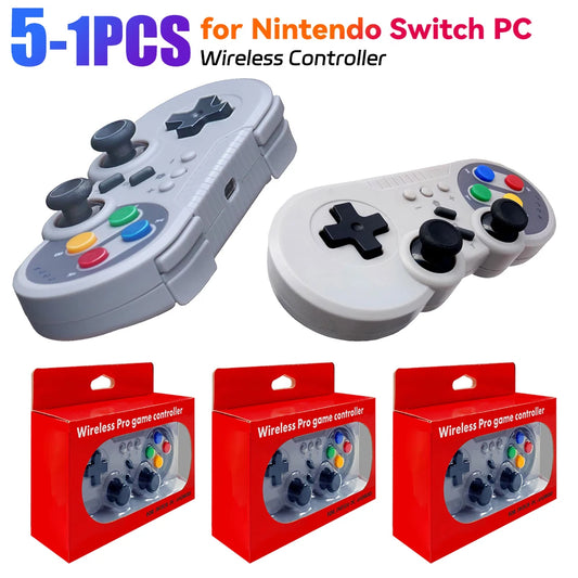 5-1PCS for Nintendo Switch Gamepad Wireless Game Controller Retro Game Console Mini Video Game Player Gamepad Controller for PC