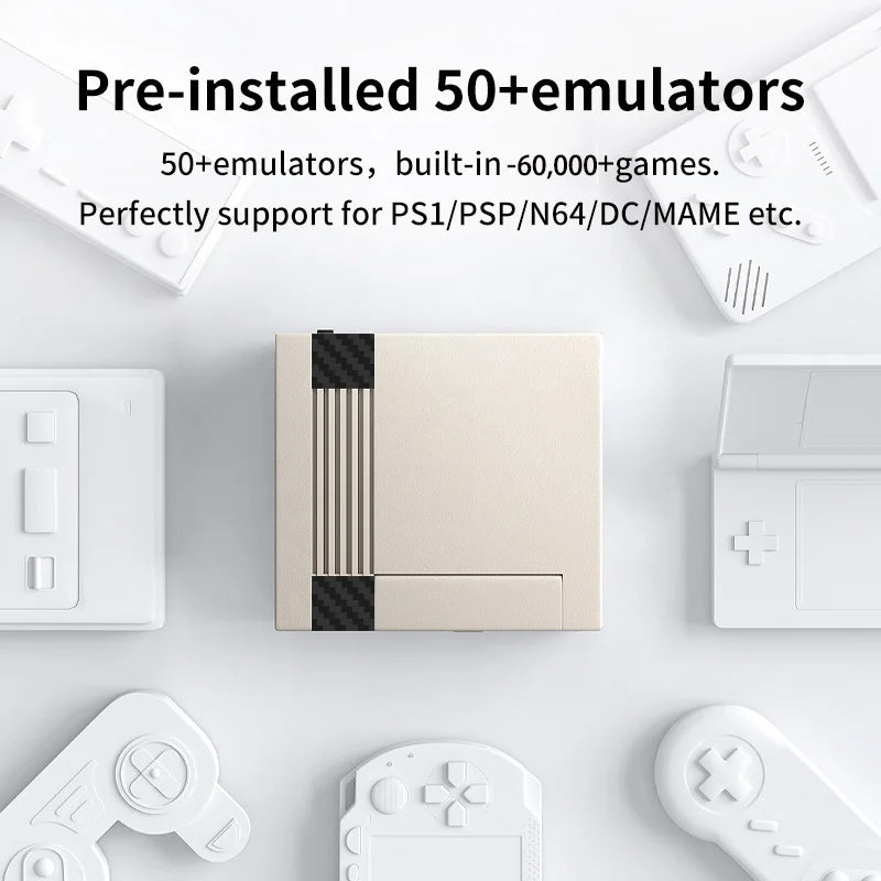 Kinhank Video Games Consoles Super Console X Cube Retro Game Console with 60,000+ Classic Games Compatible with PSP/PS1/DC,Etc