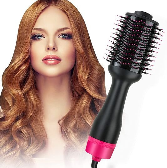 Hot Air One-Step Hair Dryer Negative Ion Anti-Frizz Blowout for