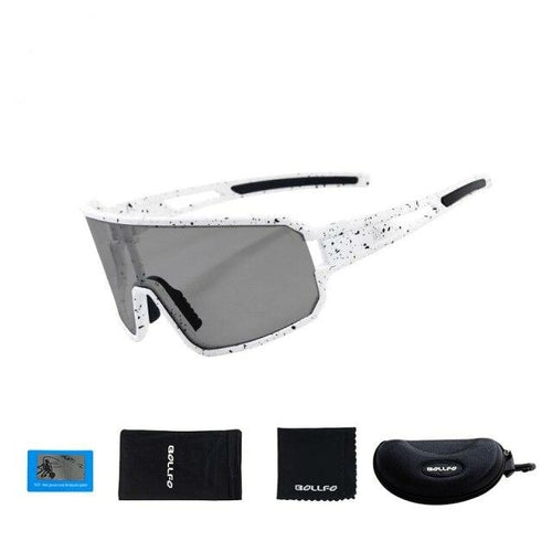Polarized Photochromic Sunglasses Goggles UV Protection For Men Women