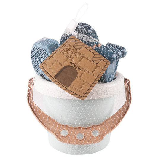 Children’s Beach Toy Set Thickened Wheat Straw Sand & Water Bucket Kit