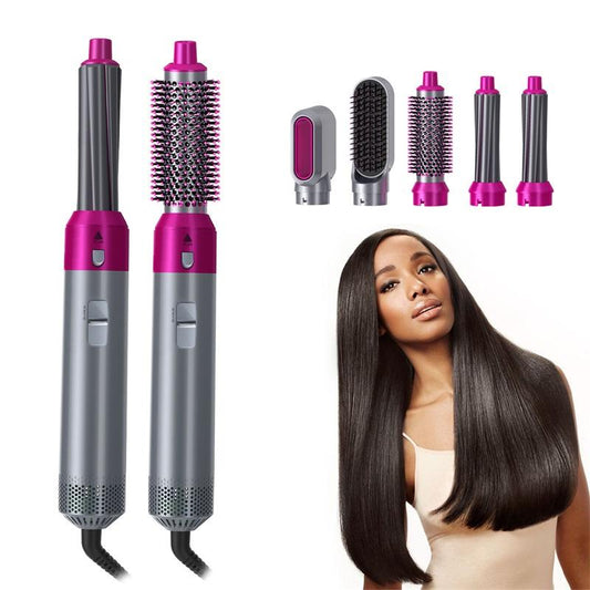 50%off 5 Heads Multi-function Hair Curler Dryer Automatic Curling